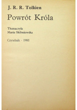 Powrót Króla