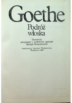 Podróż włoska