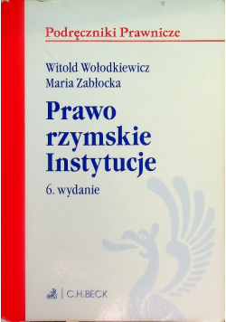 Prawo rzymskie Instytucje