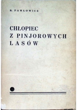 Chłopiec z Pinjorowych lasów, 1934 r.