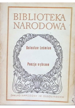 Leśmian Poezje wybrane