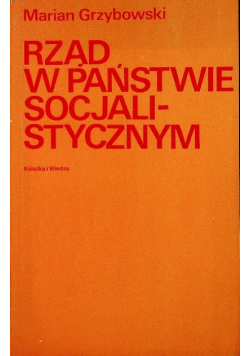 Rząd w państwie socjalistycznym