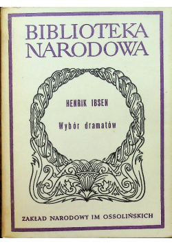 Ibsen Wybór dramatów
