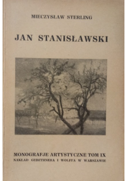 Monografje Artystyczne Tom IX Jan Stanisławski, 1926r.