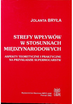 Strefy wpływów w stosunkach międzynarodowych