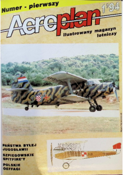 Aeroplan ilustrowany magazyn lotniczy  Nr 1 do 6 / 94