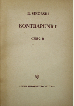 Kontrapunkt Część II