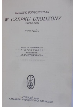 W czepku urodzony 1929 r.