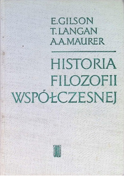 Historia filozofii współczesnej
