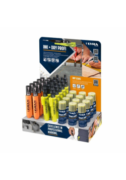 Marker konstrukcyjny INK+DRY Profi display