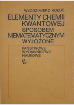Elementy chemii kwantowej