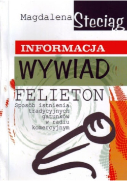 Informacja, wywiad, felieton. Sposób istnienia tradycyjnych gatunków w radiu komercyjnym