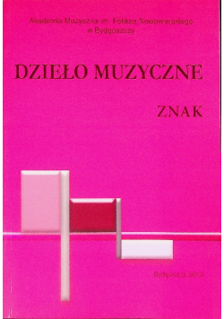 Dzieło Muzyczne Znak