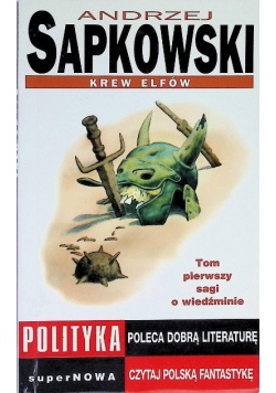 Wiedźmin Tom 1 Krew elfów