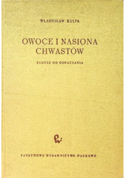 Owoce i nasiona chwastów