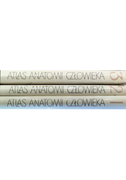 Atlas anatomii człowieka Tom 1 do 3