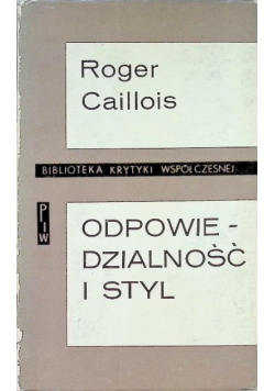 Odpowiedzialności i styl