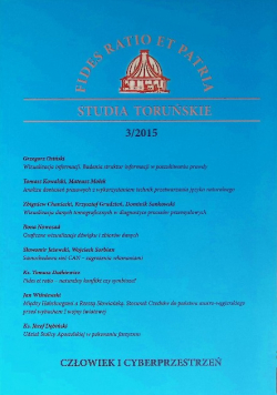 Fides Ratio et Patria. Studia toruńskie 3/15