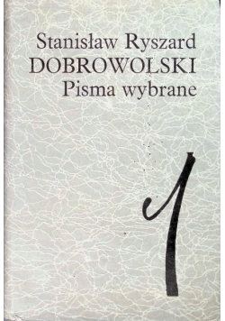 Utwory poetyckie Pisma wybrane Tom 1