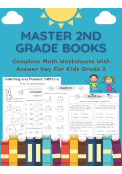 Master 2nd Grade Books Complete Math Worksheets With Answer Key for Kids Grade 2
