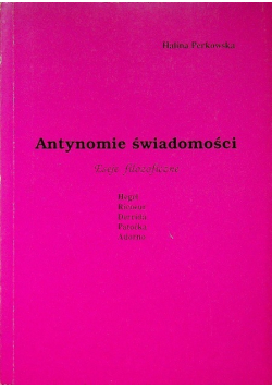 Antynomie świadomości