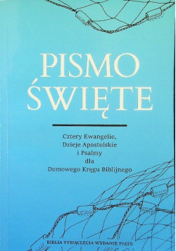 Pismo święte Cztery ewangelie Dzieje apostolskie
