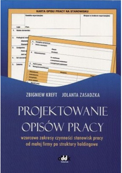 Projektowanie opisów pracy