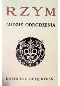 Rzym Ludzie odrodzenia 1933 r.