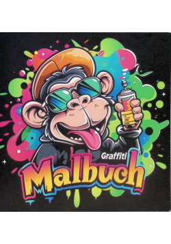 Graffiti Malbuch: 50 kreative und coole Street-Art-Tiermotive für Kinder ab 8 Jahren