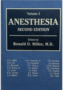 Anesthesia  Volume 2