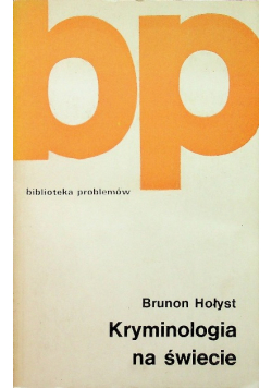 Kryminologia na świecie