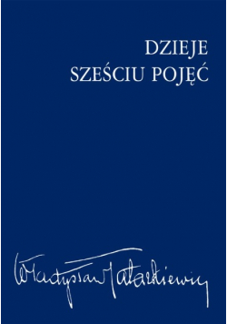 Dzieje sześciu pojęć