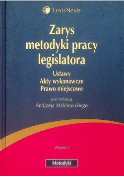 Zarys metodyki pracy legislatora