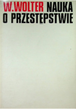 Nauka o przestępstwie