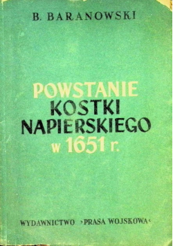 Powstanie Kostki Napierskiego w 1651 r.