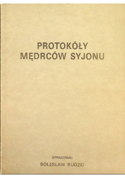 Protokóły Mędrców Syjonu