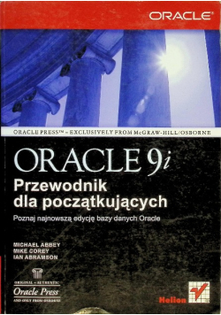 Oracle 9i przewodnik administratora baz danych