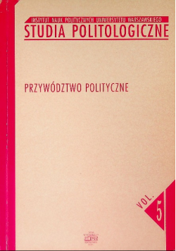 Przywództwo polityczne Tom V