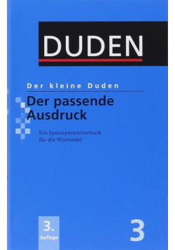 Der kleine Duden. Der passend Ausdruck
