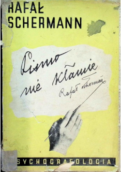 Pismo nie kłamie 1939 r.
