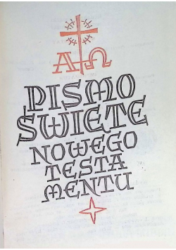 Pismo święte nowego testamentu