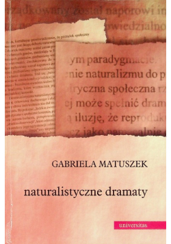 Naturalistyczne dramaty