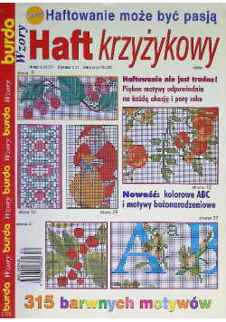 Haft krzyżykowy Burda special Nr 4/03