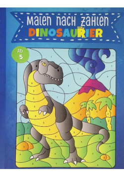 Malen nach Zahlen Dinosaurier