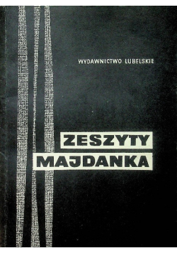 Zeszyty Majdanka I