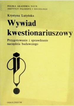 Wywiad kwestionariuszowy