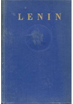 Lenin Dzieła Tom 38