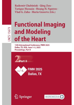 Functional Imaging and Modeling of the Heart