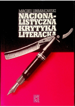 Nacjonalistyczna Krytyka Literacka