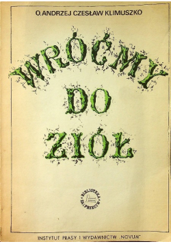 Wróćmy do Ziół